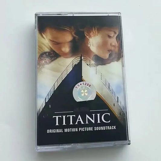 Titanic Music Magnetic Tape Greatest Hits Album Cassette Cosplay Walkman Car Recorder Soundtracks Box Party Music