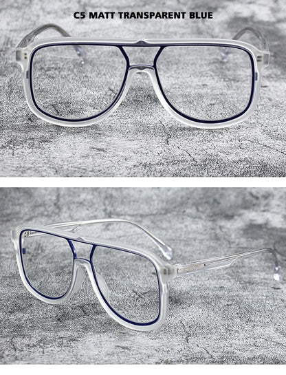 O-Q CLUB Men's Glasses for Reading Glass Eyeglasses Women's Eyepieces Graduated Lenses to Read Eye-glasses -1 Eyeglass Frames