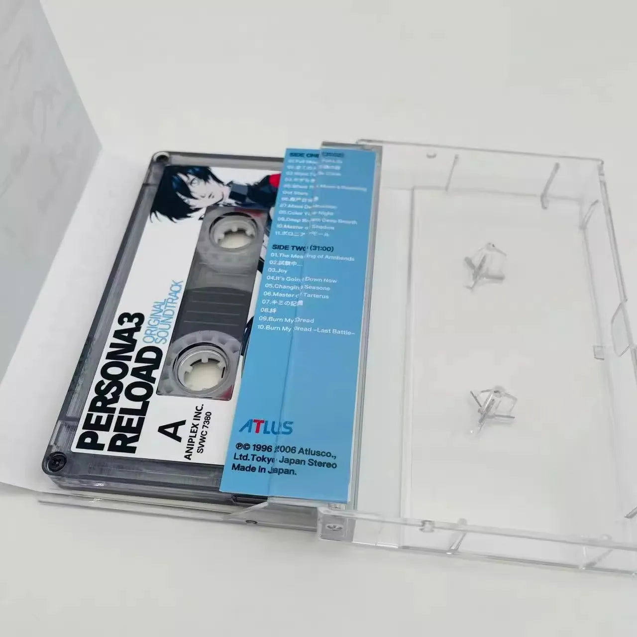 Game PERSONA Shoji Meguro Music Tape Greatest Hits OST Album 3pcs Cassettes Cosplay Walkman Recorder Soundtracks Box Party Music