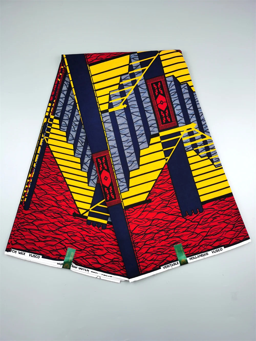 Dutch Ankara Wax Print Fabric High Quality Wax African Hollandais Fabric 100% Cotton Soft African Veritable Real Wax for Dress