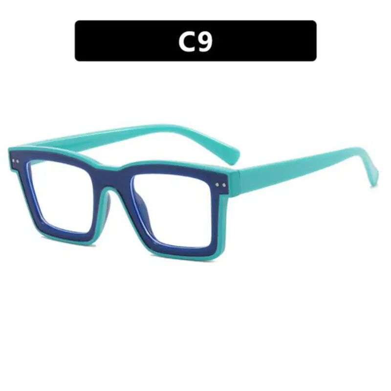 TR90 Vintage Square Anti Blue Light Reading Glasses Prescription Glasses Frame For Men Women Optical Glasses Presbyopic Eyewear