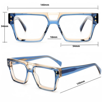 Acetate Reading Glasses Men Women High Quality Eyeglasses Retro Optical Presbyopic Eyewear Dioptric +50~+600 -50~-600