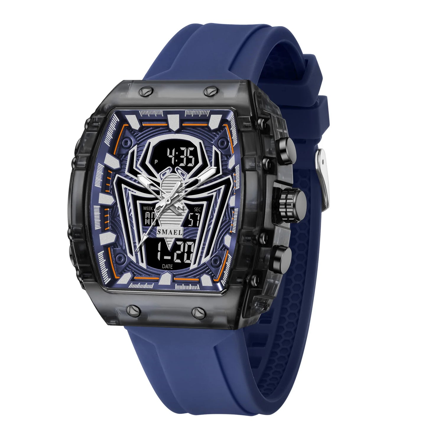 SMAEL Brand 8116 Waterproof Dropshipping Watch Alarm Clock Luminous Young Fashion business Quartz Sport Wristwatches