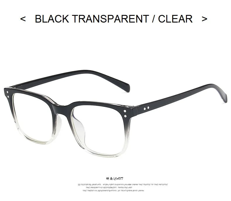 Square Fashion Glasses Women Blue Light Blocking Glasses Men TR90 Anti Blue Light Gaming Optical Computer Eyeglasses Frames
