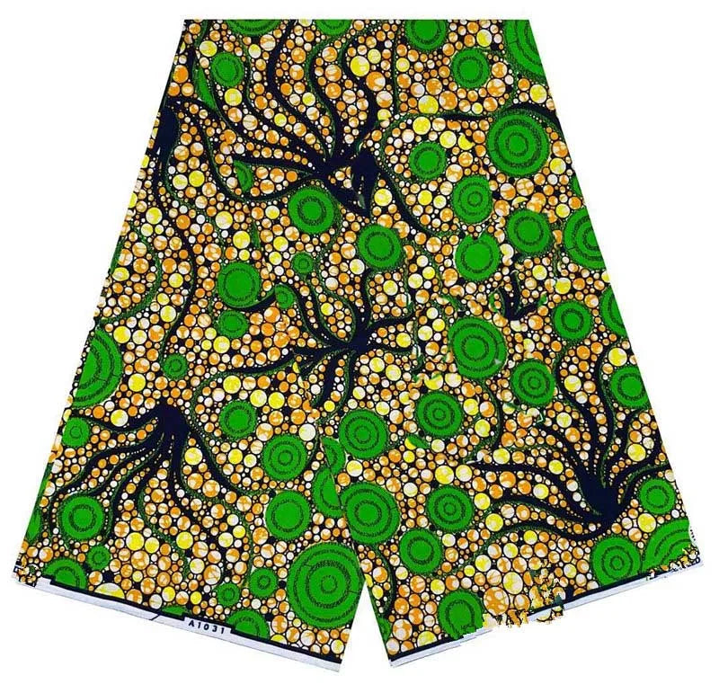 Ankara Wax Fabric 2024 High Quality African Wax Print Fabric 100% Cotton African Guaranteed Veritable Real Wax For Dresses