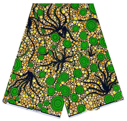 Ankara Wax Fabric 2024 High Quality African Wax Print Fabric 100% Cotton African Guaranteed Veritable Real Wax For Dresses