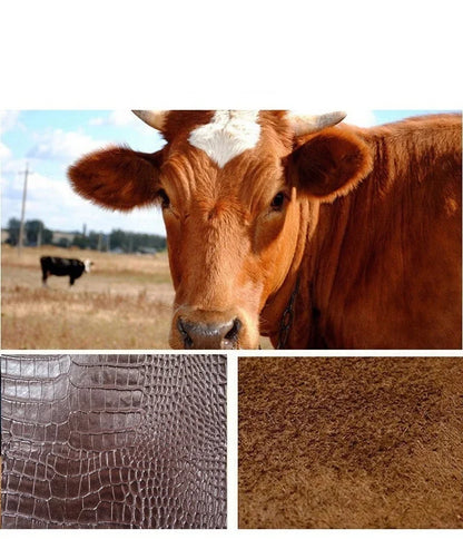 Men Crocodile Classic Briefcase retro Man Genuine Leather Shoulder messenger men luxury designer mens bag