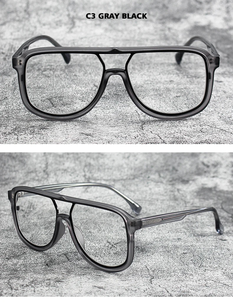 O-Q CLUB Men's Glasses for Reading Glass Eyeglasses Women's Eyepieces Graduated Lenses to Read Eye-glasses -1 Eyeglass Frames