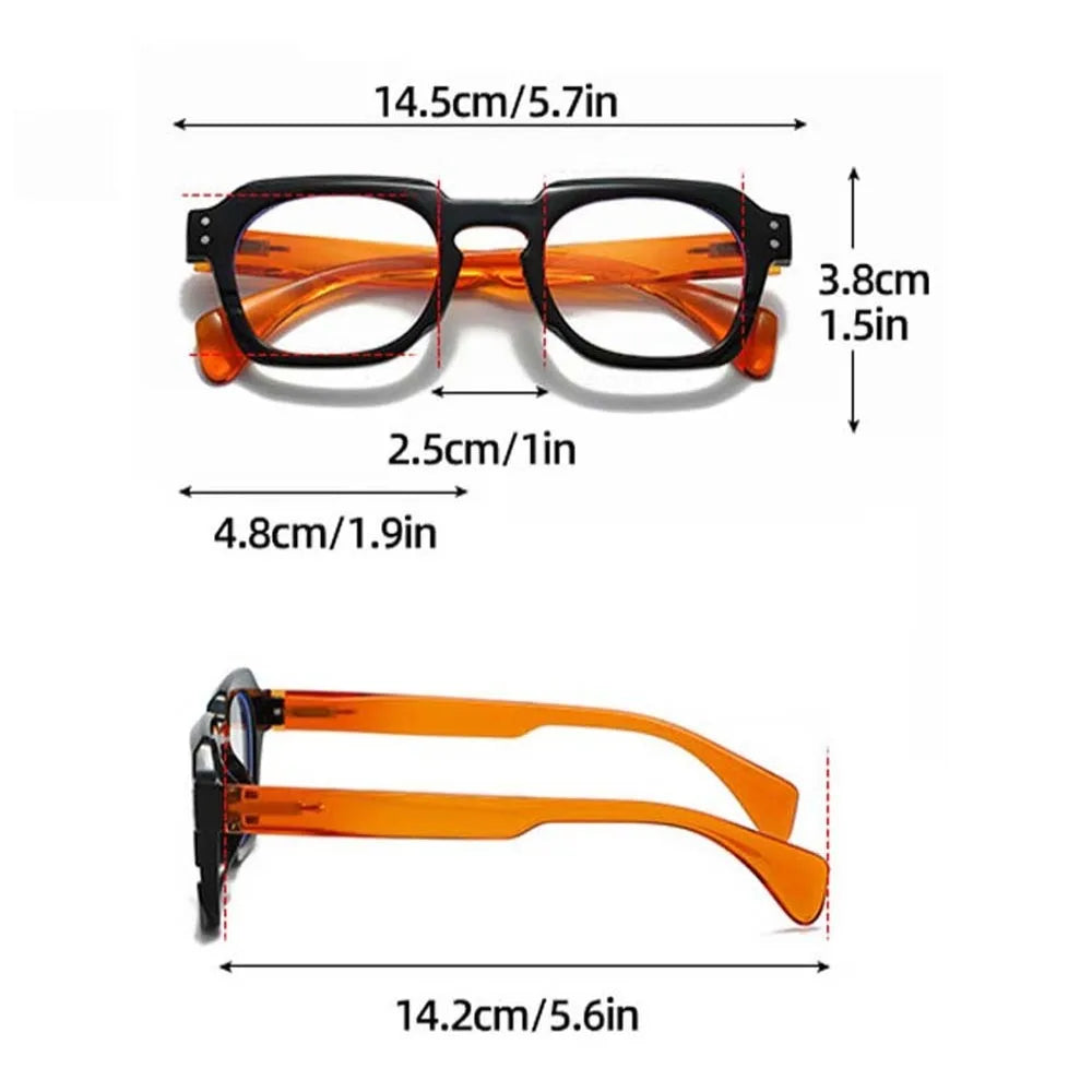 New Alloy Elderly Reading Eyewear PC Costume Accessory Unisex Presbyopic Glasses Waterproof Lightweight Anti Blu-ray Glasses Men