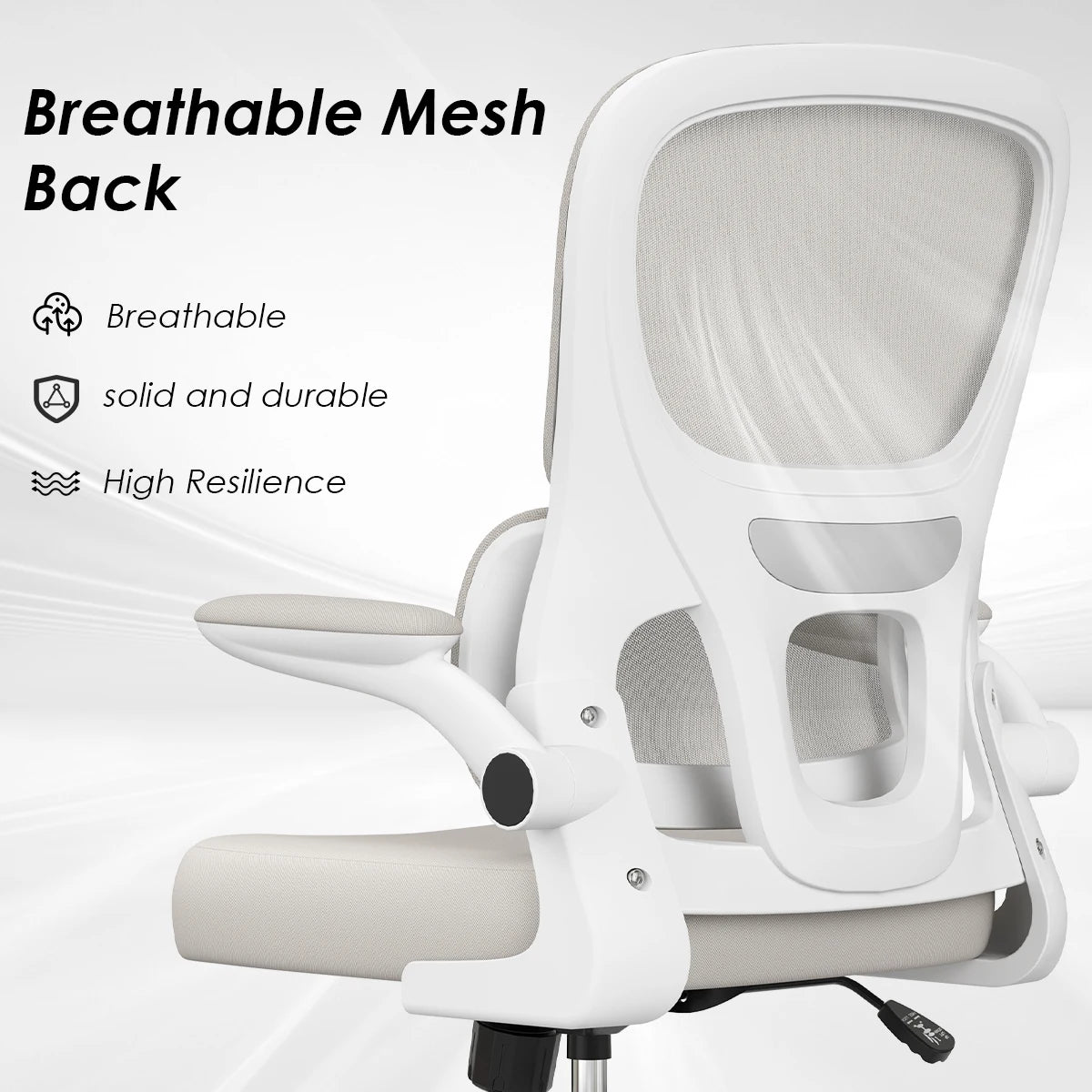 Office Chair, Mesh Ergonomic Office Chair with Lumbar Support, Comfy Computer Desk Chair