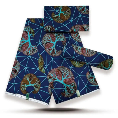 Veritable Super V Real Wax Guaranteed Wax Printed Real Dutch Hollandais Loincloth African Dress 100% Cotton Fabric 6 Yards Batik