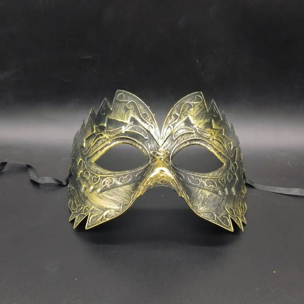 Carnival Masquerade Mask Costume 21 * 15cm Mardi Gras Masks Plastic Venetian Masks Decor For Masquerade Balls