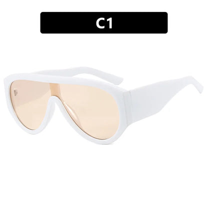 New Women's Men's Big Frame Sunglasses Fashion Retro Trend Sun Glasses Travel Street Photo Holiday Party Beach Eyewear