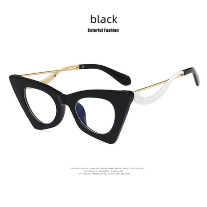 High Quality Brand Design Cat Eye Blue Light Blocking Computer Hyperopia Women Reading Glasses Diopter +0.5 1.5 2.0 2.5 3.5 6.0