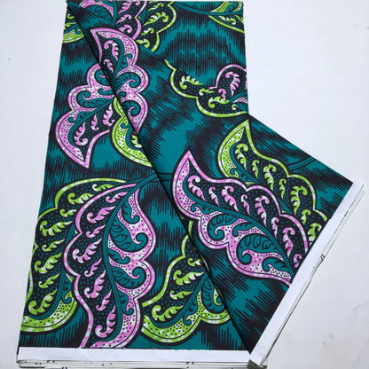 African New Wax Fabric Nigeria Ankara Wax Fabrics Newest Design Block Prints Batik Dutch For Dresses Sewing Cloth Materials