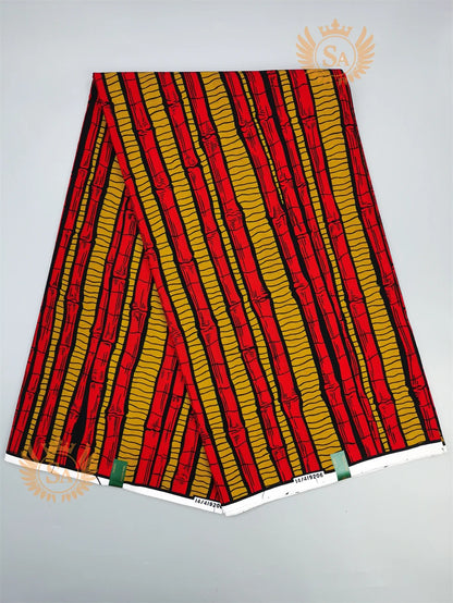 2024 New Hot Sale African Wax Veritable Wax Guaranteed Real High Quality wax print fabric Pagne African Ankara abc