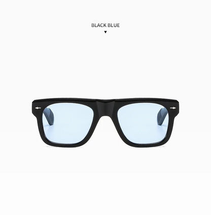 Square Yellow Lens Reading Sunglasses for Men Classic Tinted Prescription Presbyopic Eyewear Outdoor Shade Sun Glasses Readers