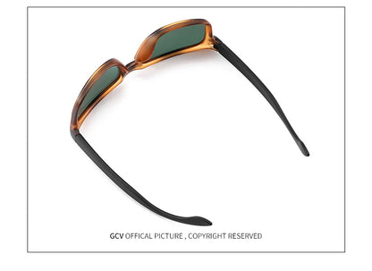 GCV Brand Fashion Wrap Frame Retro Decorative Photochromic Classic Polarized Women Men Versatile Pattern Sunglasses UV400 Goggle