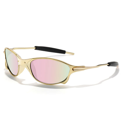 Men Women Sunglasses Metal and Plastic Light weight Frame UV400 Outdoor Sports Fishing Cycling Running, Hiking, Driving Goggles