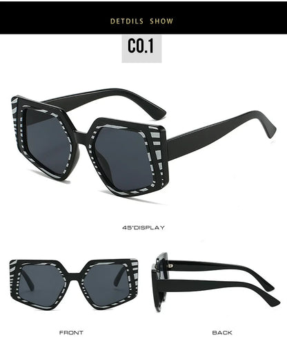 Classic Irregular Cat Eye Sunglasses Women Men Personality Design Outdoor Driving Fashion Party Sun Glasses UV400 Lentes De Sol