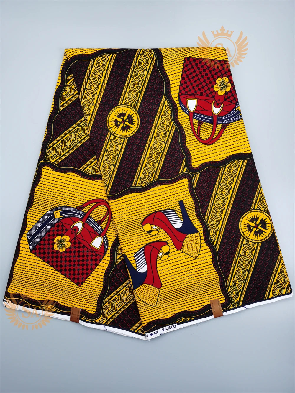 2024 New Hot Sale African Wax Veritable Wax Guaranteed Real High Quality wax print fabric Pagne African Ankara abc