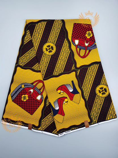 2024 New Hot Sale African Wax Veritable Wax Guaranteed Real High Quality wax print fabric Pagne African Ankara abc