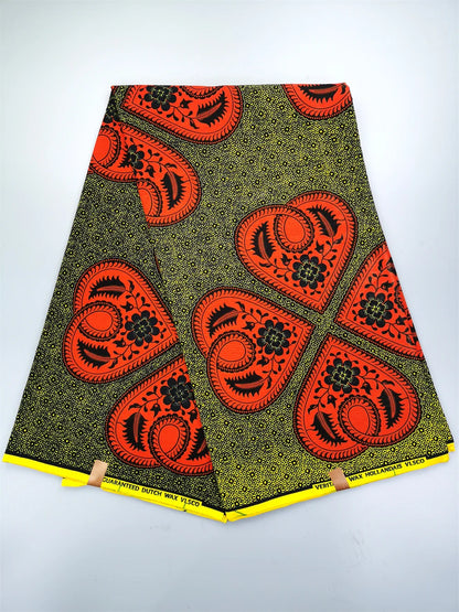 Dutch Ankara Wax Print Fabric High Quality Wax African Hollandais Fabric 100% Cotton Soft African Veritable Real Wax for Dress