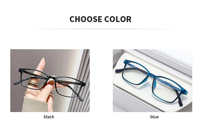 New Anti Blue Light Reading Glasses For Men And Women Blocking Blue Light Optical Lenses Oculos Rectangle Gafas +1.0 +4.0