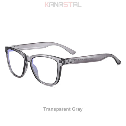 Men CR39 Lenses Reading Glasses Prescription Optics Myopia Presbyopic Eyewear Blue Light Blocking TR90 Colorful Eyeglasses Frame