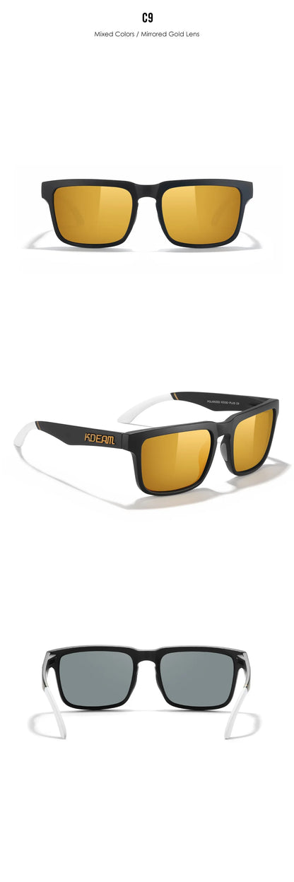 KDEAM Extra Large Size PLUS Women's Polarized Sunglasses for Men Driving Photochromic Night Vision Sun Glasses Suit for Big Face
