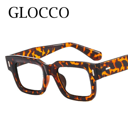 Retro Men Tea Color Square Reading Glasses Women Female Clear Resin Lens Big Eyeglasses Frame Presbyopic Glasses Oculos De Grau