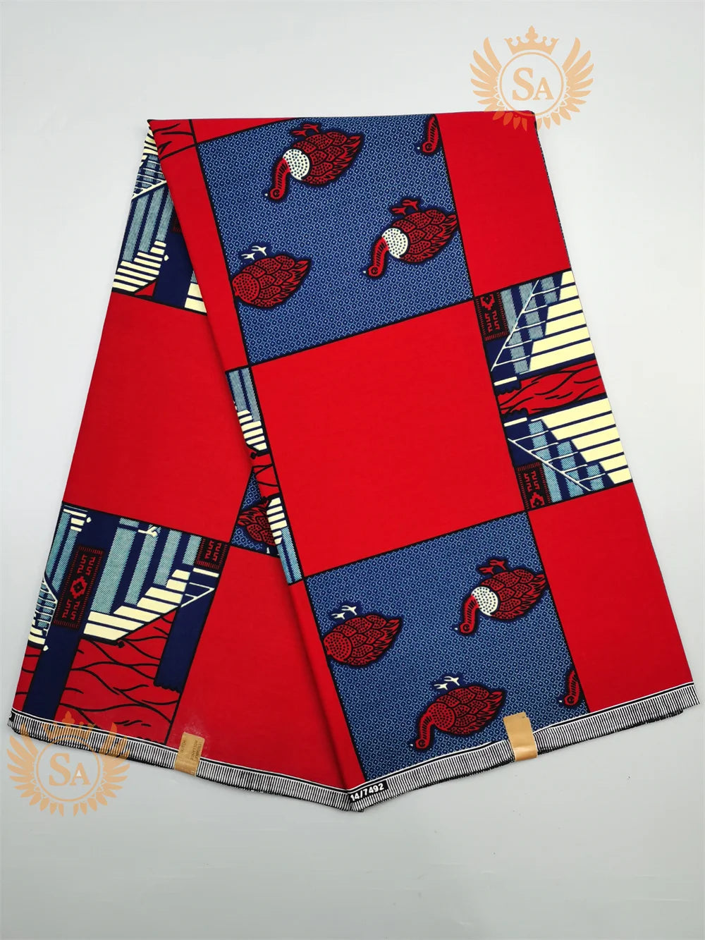 2024 New Hot Sale African Wax Veritable Wax Guaranteed Real High Quality wax print fabric Pagne African Ankara abc