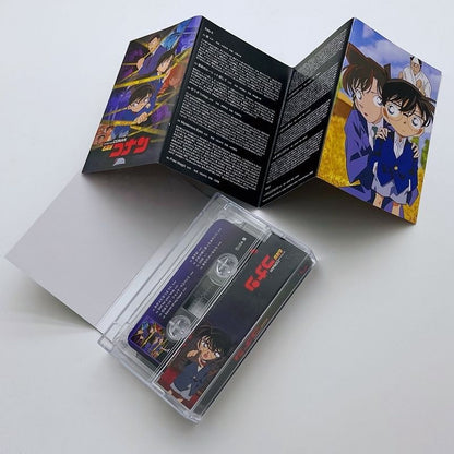 Detective Conan Wild Police Story Music Tape Anime Soundtracks Tape Mysterious Eyes Collections Commemorative with Box Gifts