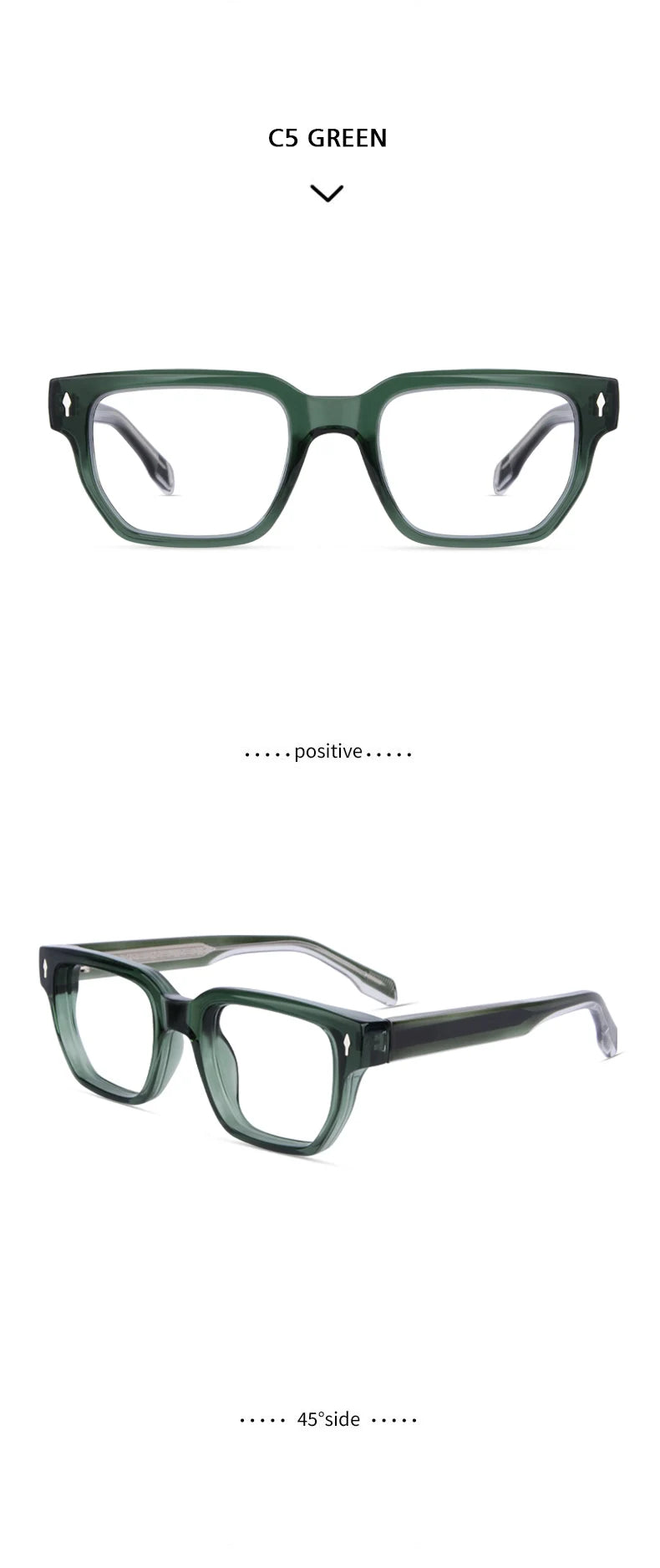 O-Q CLUB Glasses Myopia Eyeglasses Photochromic Glasses Man Prescription Blue Light Lenses to Read Women Lens Reading Glass Men
