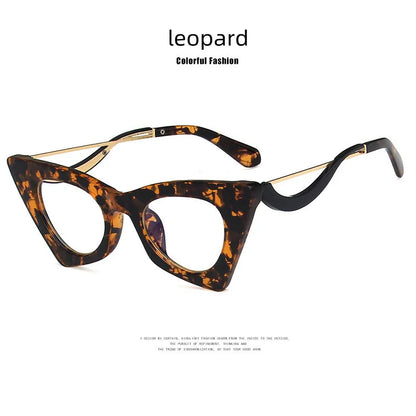 High Quality Brand Design Cat Eye Blue Light Blocking Computer Hyperopia Women Reading Glasses Diopter +0.5 1.5 2.0 2.5 3.5 6.0