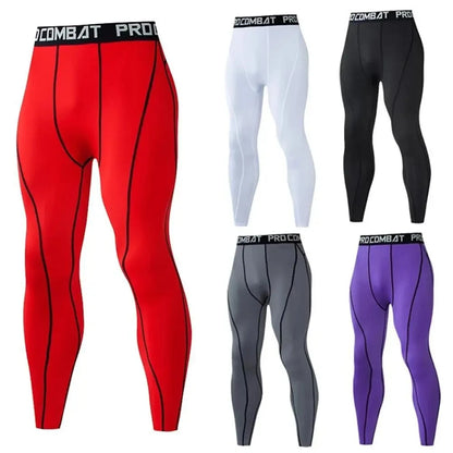 2025 New Men's Jiu Jitsu Spats Stappling Compression Tights Pant Training BJJ No Gi Grappling Leggings Gym Fitness Trousers