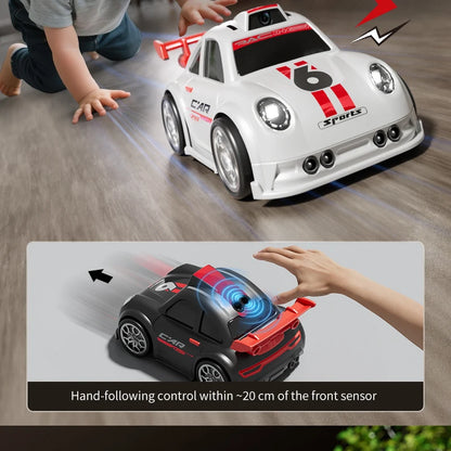 New 2026 Mini RC Car With FPV Camera Wifi With Screen Remote Control Follow Mode 2.4G Drift Car Racing RC Toy Gift For Children