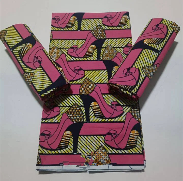 2023 Guaranteed Veritable Super Hollandais African Wax Fabric 100%Cotton 6 yards Original Ankara Block Print Pattern Africa