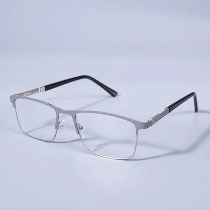 Double Color Oversize Frame Reading Glasses For Men And Women Anti blue Light High Quality Square Presbyopia Glasses+175