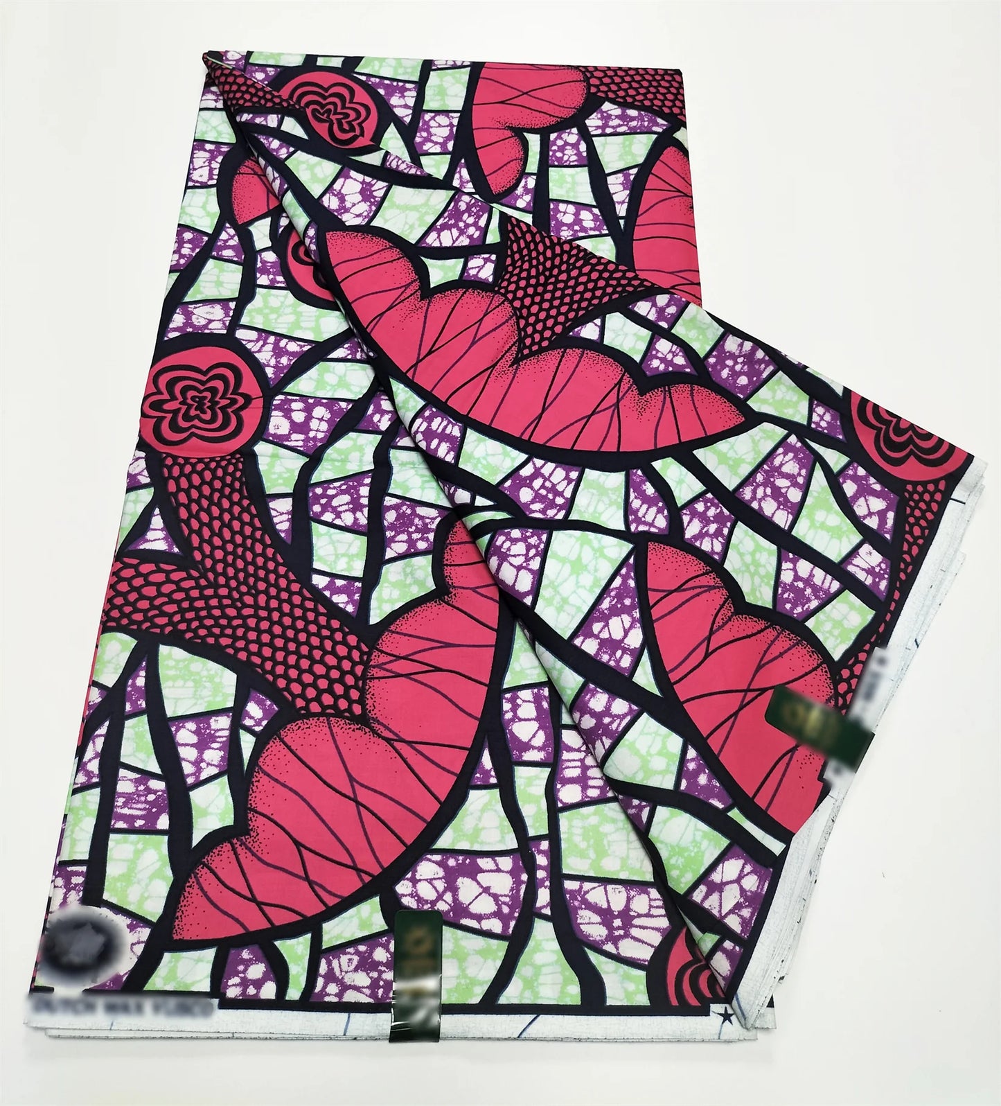2025 Newest Veritable Original Super-W Guaranteed Dutch Hollandais Pagne Real Wax Print Fabric African Dress 100% Cotton 6 yard