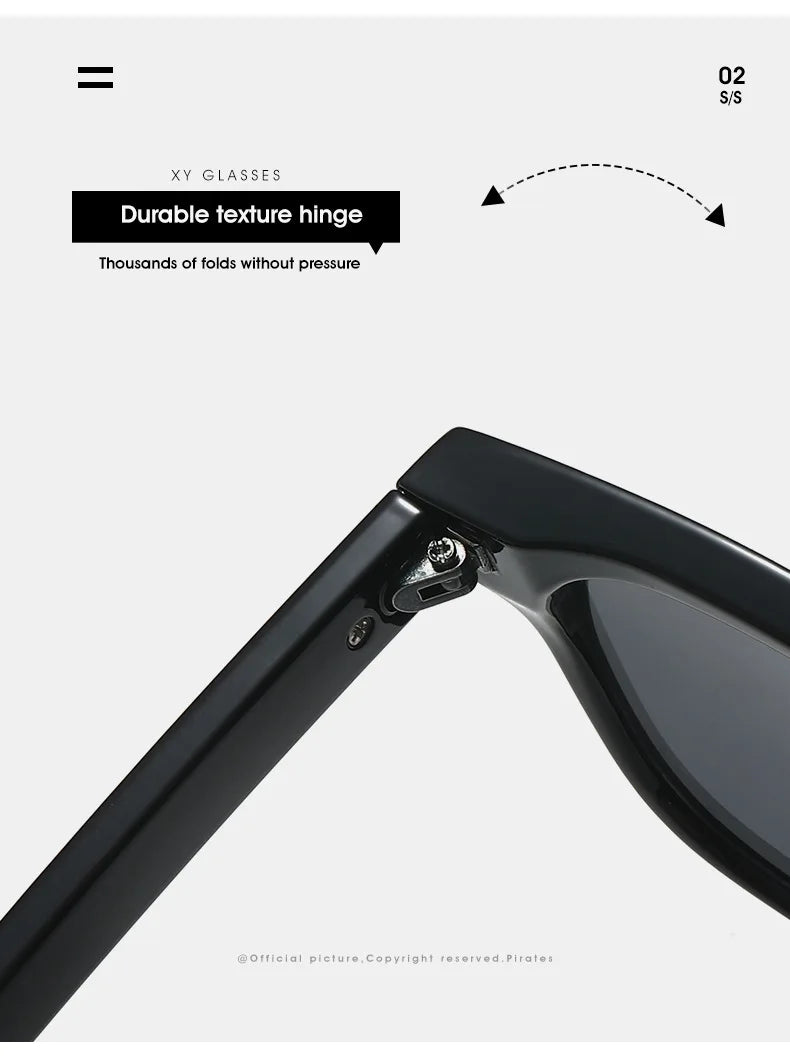 QVQV Fashion Leopard Blue Square Sunglasses Women Men Metal Stripes Brand Design Sun Glasses Men Outdoor Selfie Sunscreen Shades