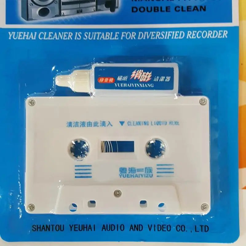Cassette Tape Head Cleaner Demagnetizer Kits Audio Deck Huishoudelijke Tape Player Reinigingsproducten Recorder Reiniger Vloeist