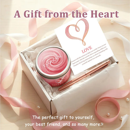 Scented Candles 3oz Law of Attraction Love Manifestation Energy Boosting Christmas Home Decoration Candle Holders Gift