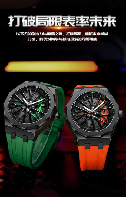 New Casual Man Wrist Watch Fashion Sports 5ATM Waterproof Men's Quartz Watches Silicone Band Male Clock Relogio Masculino