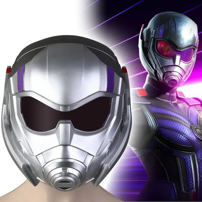 Helmet Cosplay AntMan and The Wasp Quantumania Stature Helmet Antgirl Cassie Mask PVC Ant Mask Halloween Party Prop