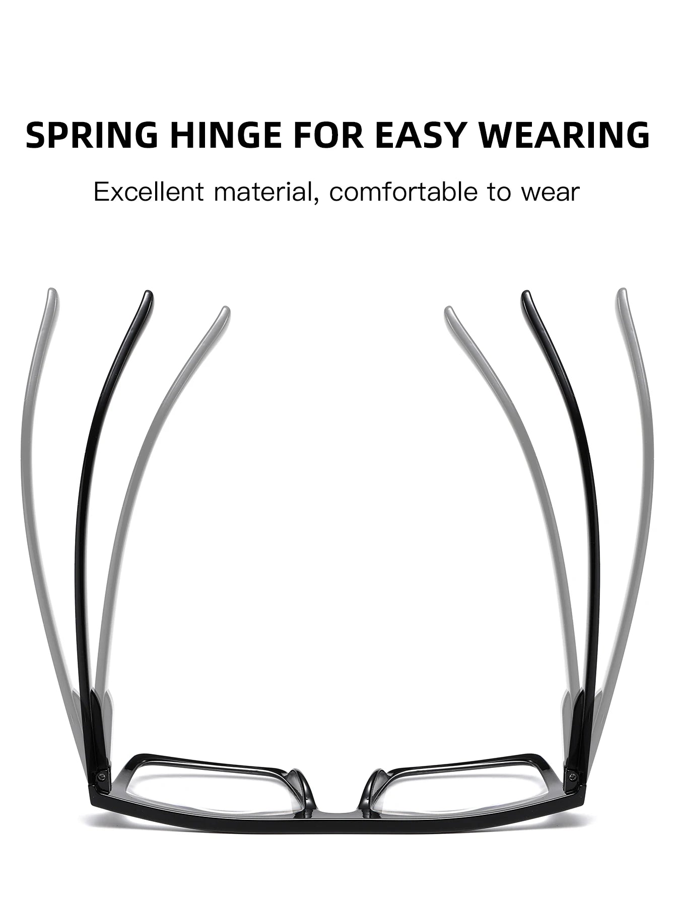 2/3PC New fashion large frame reading glasses trendy square frame rice nail middle-aged and elderly goggles reading glasses 2231