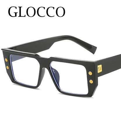 Fashion Ultralight Anti Blue Blocking Glasses Retro Women Grey Square Small Frame Prescription Eyewear Computer Reading Glasses