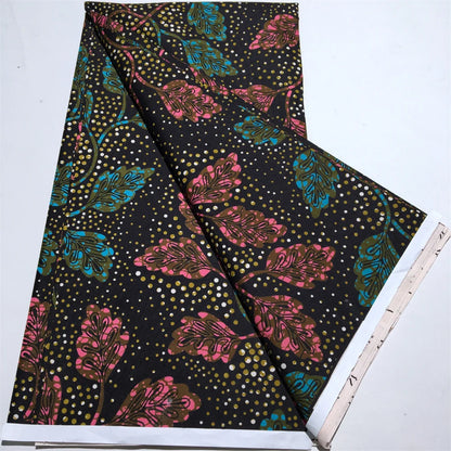 African New Wax Fabric Nigeria Ankara Wax Fabrics Newest Design Block Prints Batik Dutch For Dresses Sewing Cloth Materials