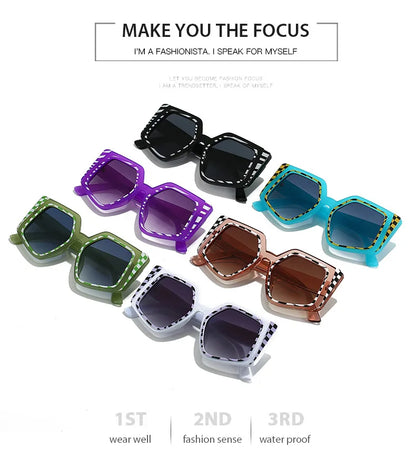 Classic Irregular Cat Eye Sunglasses Women Men Personality Design Outdoor Driving Fashion Party Sun Glasses UV400 Lentes De Sol