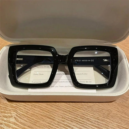 EYORA Oversize Fashionable Reading Glasses Anti Blue Ray Myopia Eyewear Progressive Photochromic Prescription Optical Glasses